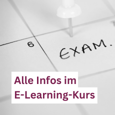 Elektronische Präsenzklausuren - Alle Infos im E-Learning-Kurs