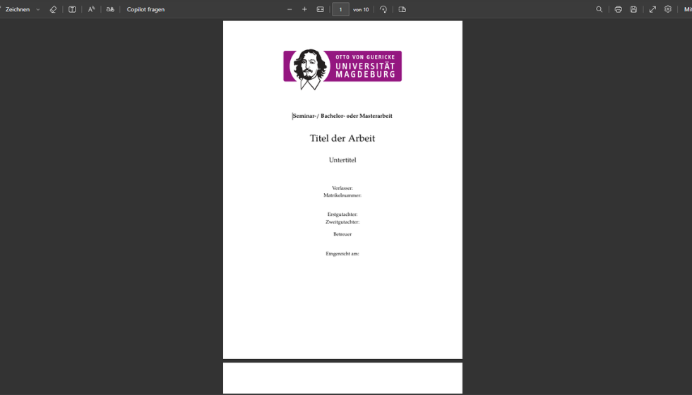 SciFlow Screenshot - PDF Export